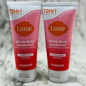 Peony Rose Lume Invisible Cream Deodorants